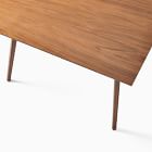 Extra Deep Mid-Century Extendable Dining Table (72&quot;&ndash;92&quot;) - Acorn