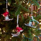 St. Jude Glass Winter Sports Ornaments