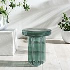 Jazzlyn Glass Side Table (15&quot;)