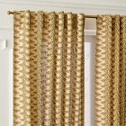 Pierce &amp; Ward Foliage Stripe Curtain