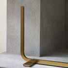 Willow Fireplace Log Holder &amp; Screen Set