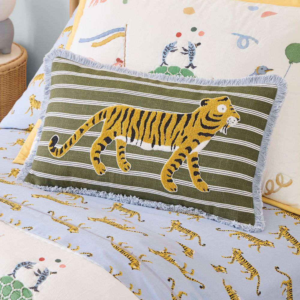 Animal Striped Pillow