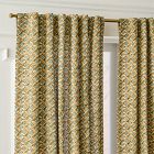 Pierce &amp; Ward Floral Lattice Curtain
