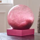Pink Decorator Snow Globes