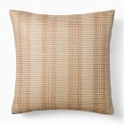 Silk Wide Stripe Pillow Cover