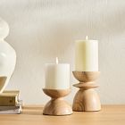 Tira Wood Pillar Holders