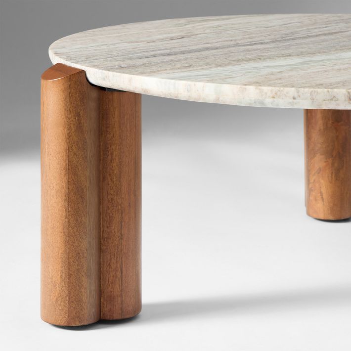 Lorraine Marble Coffee Table (36