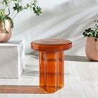 Jazzlyn Glass Side Table (15&quot;)