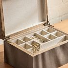 Modern Fluted Jewelry Boxes