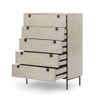 Iron &amp; Acacia 5-Drawer Dresser (36")