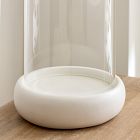 Pure White Ceramic Hurricanes