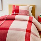 Flannel Plaid Duvet &amp; Shams