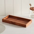 Clover Wood &amp; Glass Bath Accessories
