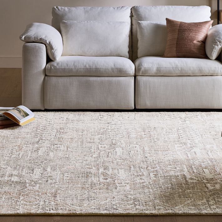 West elm ウールラグ　wool rug モロッコ製 West elm ウールラグ wool rug モロッコ製 Souk Shag Wool Rug | West Elm