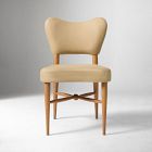 Pierce &amp; Ward Burl Wood Round Dining Table &amp; Chairs Set