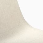 Slope Upholstered Dining Chair - Wood Legs