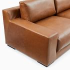 Dalton Leather 2-Piece Chaise Sectional (111"&ndash;121")