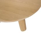 Kosciusko Oak Round Coffee Table (42")