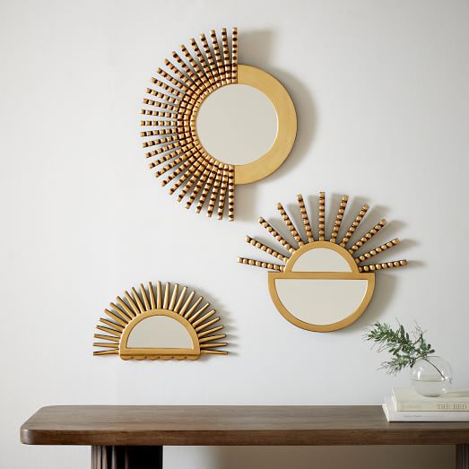 Peruvian Wall Mirrors - Gold | West Elm