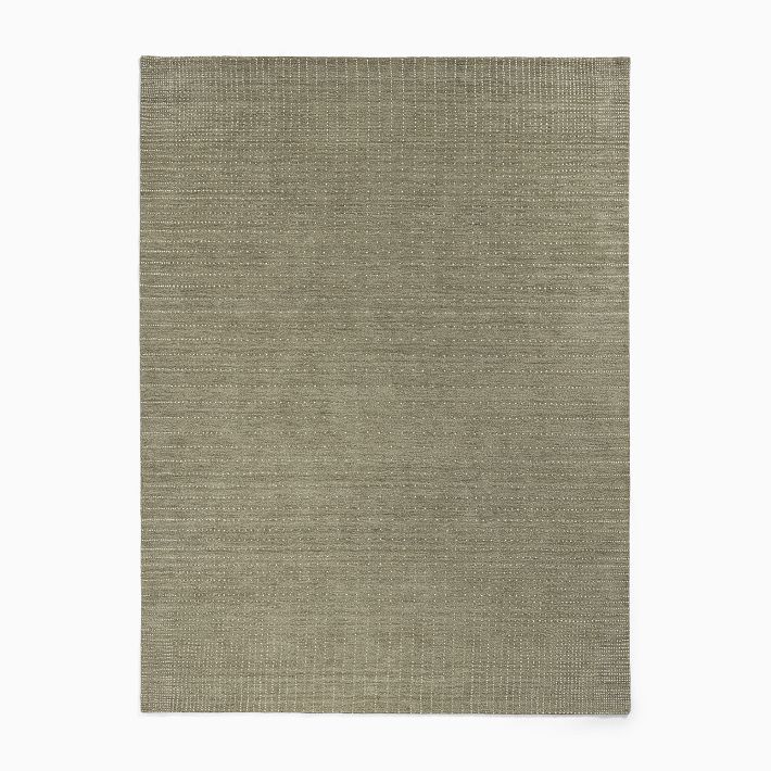 Graduated Dot Wool Rug