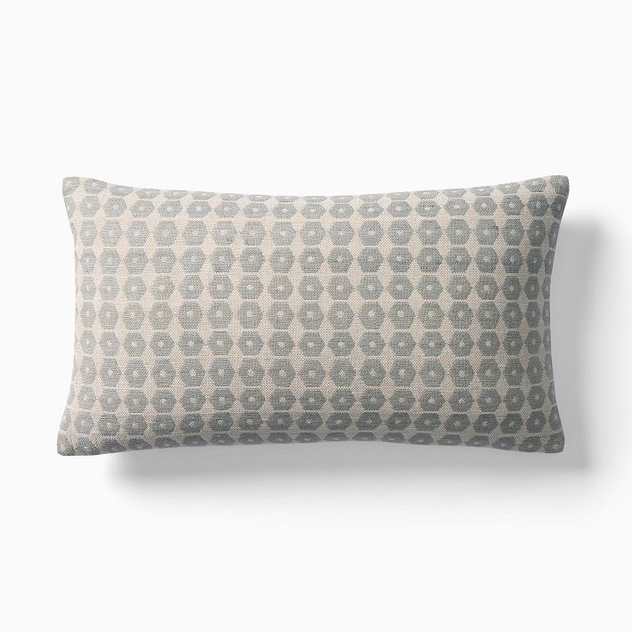 Honeycomb Silk Pillow Cover w/ Insert