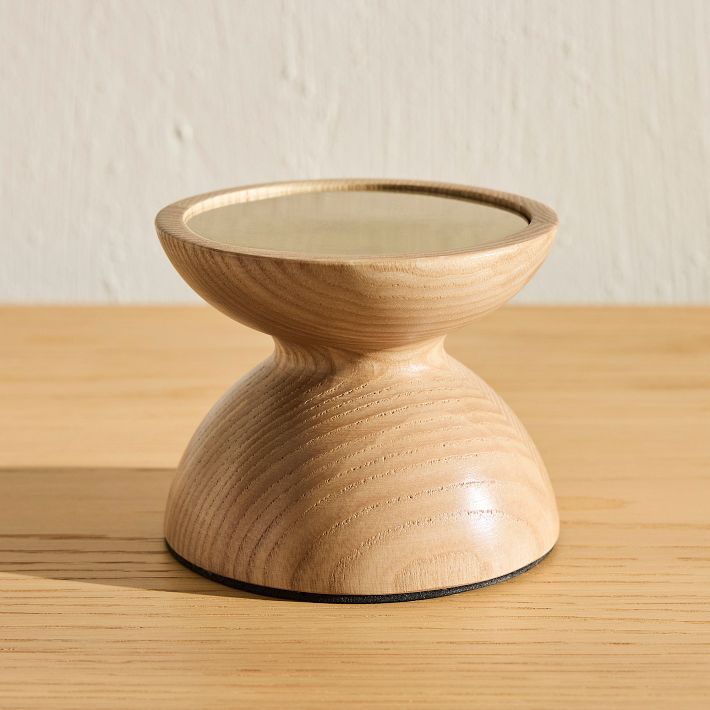 Tira Wood Pillar Holders