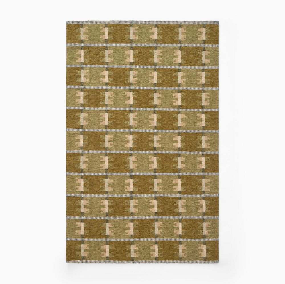 Pierce & Ward Elise Handwoven Wool Rug - 5 x 8
