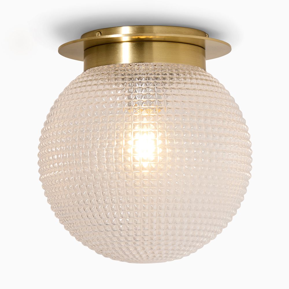 Edie Prismatic Flush Mount (10"–14")