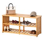 Bamboo Shoe Bench