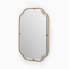 Floating Metal Frame Wall Mirror