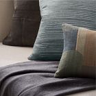 Woven Silk Pillow Cover &amp; Throw Set