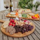 Picnic Time Madera Round Charcuterie Board