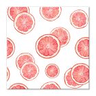 Watercolor Grapefruit Canvas Wall Art