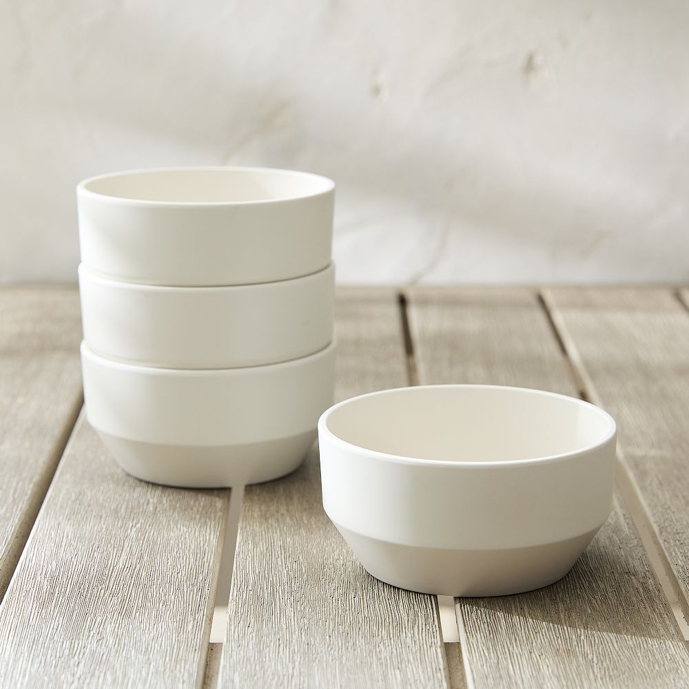 Modern Melamine Outdoor 8 Cereal Bowl Sets
