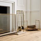 Modern Stone Fireplace Tool Set