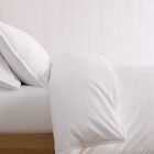 400-Thread-Count Organic Percale Duvet Cover &amp; Shams