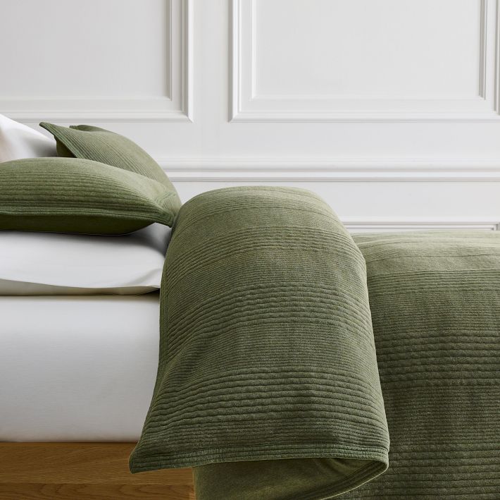 King Cotton Cloud Jersey Duvet Cover & Shams