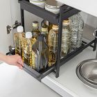 Yamazaki 2-Tier Pull Out Shelf