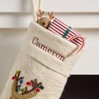 Felt Reindeer Stocking