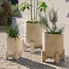 Cady Cradled Ficonstone Indoor/Outdoor Planters
