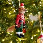 Dapper Animal Bottlebrush Ornaments