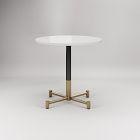 Branch Restaurant Round Dining Table - Quartz