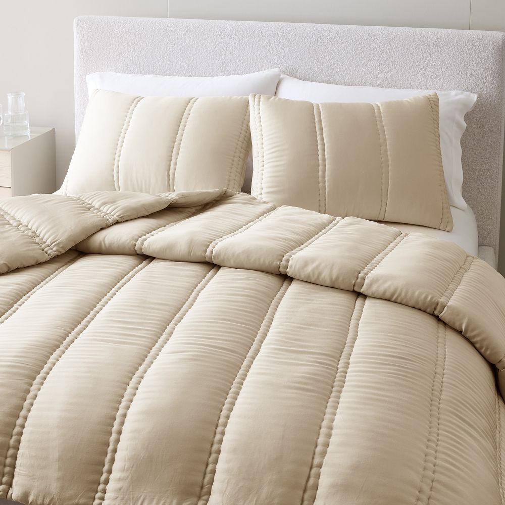 Silky TENCEL™ Plush Queen Comforter & Shams