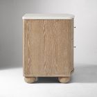 Clementine Marble Nightstand (22")