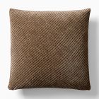 Corded Bias Velvet Pillow Cover