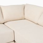 Melbourne 2-Piece Bumper Chaise Sectional (116&quot;&ndash;131&quot;)