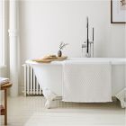 Diagonal Ribbed Bath Mat