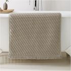 Diagonal Ribbed Bath Mat