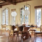 Pierce &amp; Ward Burl Wood Dining Table (90")