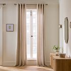 European Flax Linen Grommet Curtain